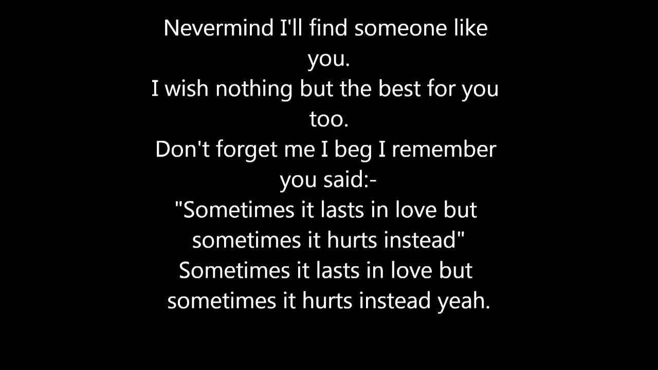 كلمات اغنية Someone Like You- اجمل ما غنت اديل 43748 1