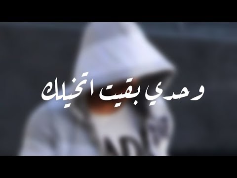 وحدي بقيت اتخيلك كلمات , اروع الاغانى الرقيقة