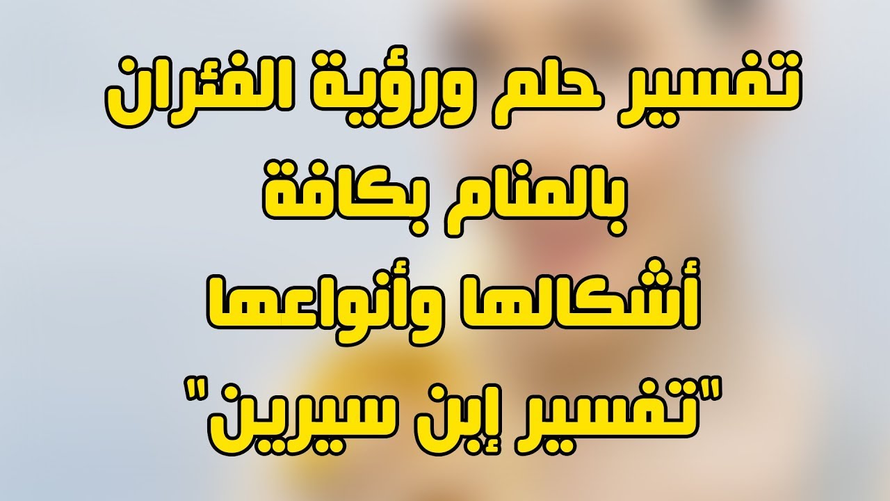 تفسير رؤية الفئران في الحلم - الفار ورؤيته فى المنام 2771 3